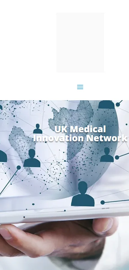 UK Medin homepage on mobile
